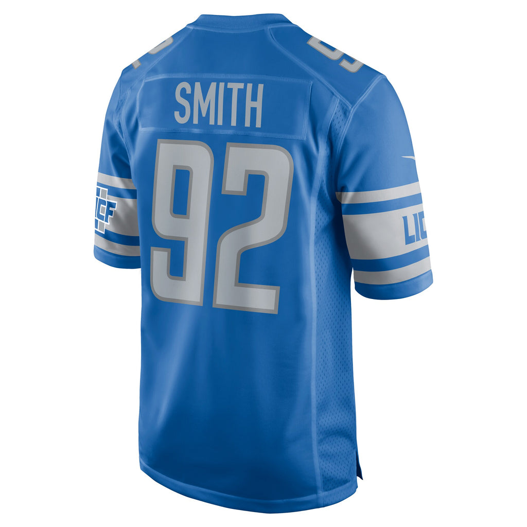 Chris Smith Detroit Lions Team Game Jersey - ?Blue