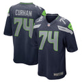 Jake Curhan Seattle Seahawks Game Jersey - College Navy