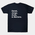 Yankees Core Four - White T-Shirt