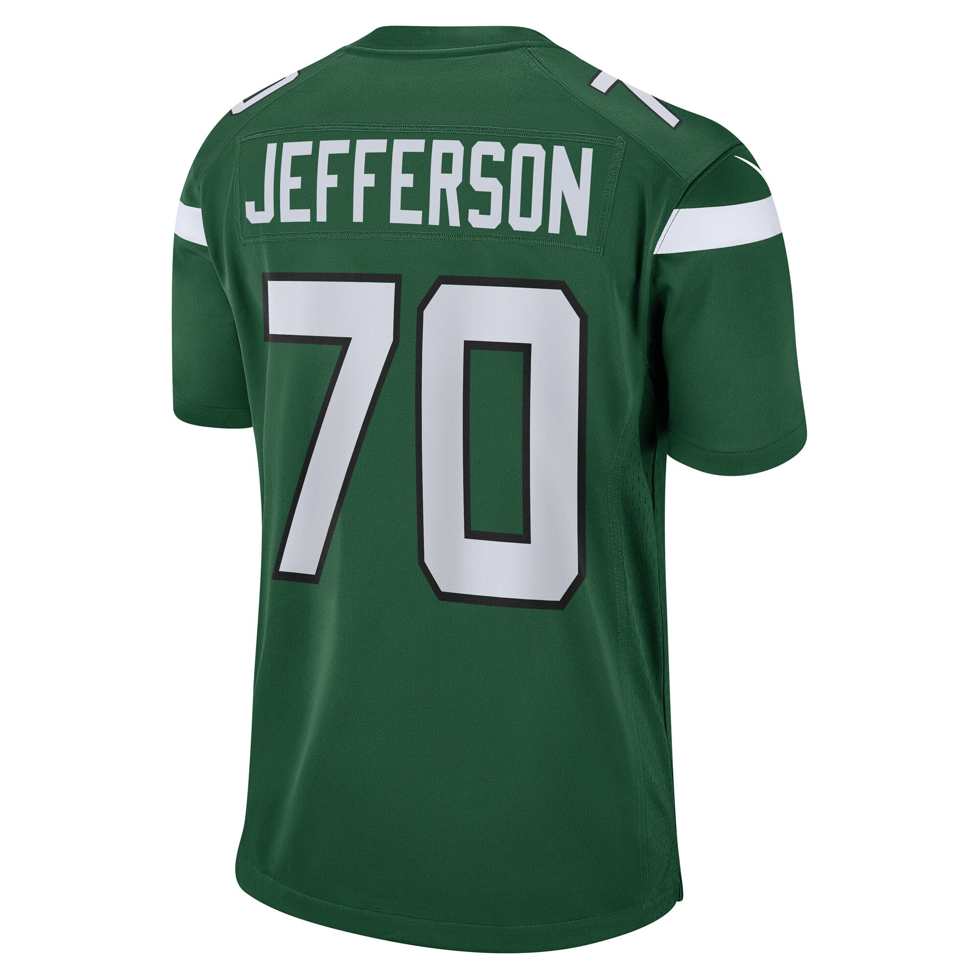 Quinton Jefferson New York Jets Team Game Jersey - Gotham Green