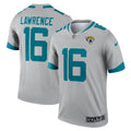 Trevor Lawrence Jacksonville Jaguars Inverted Legend Jersey - Silver
