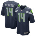 DK Metcalf Seattle Seahawks Game Jersey - College Navy