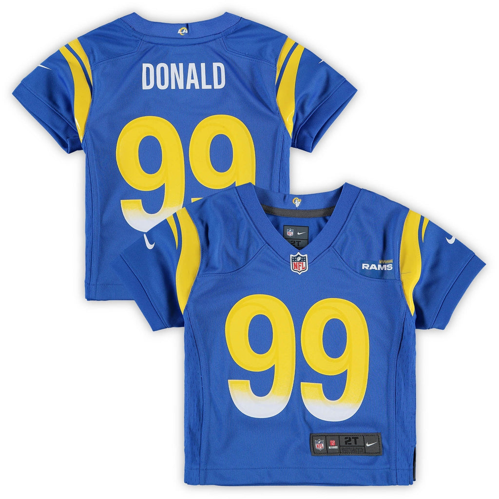 Toddler Aaron Donald Royal Los Angeles Rams Game Jersey