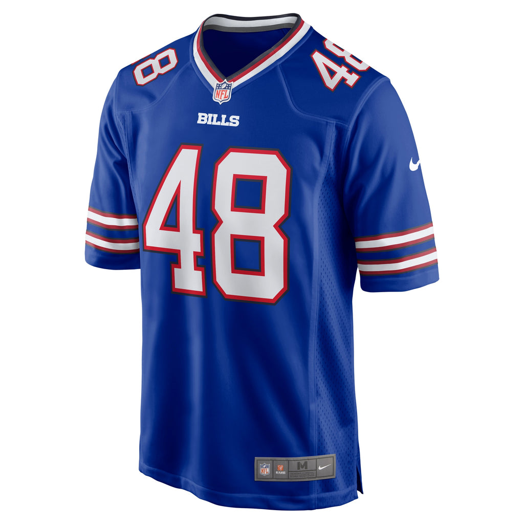 Joel Wilson Buffalo Bills Team Game Jersey - Royal