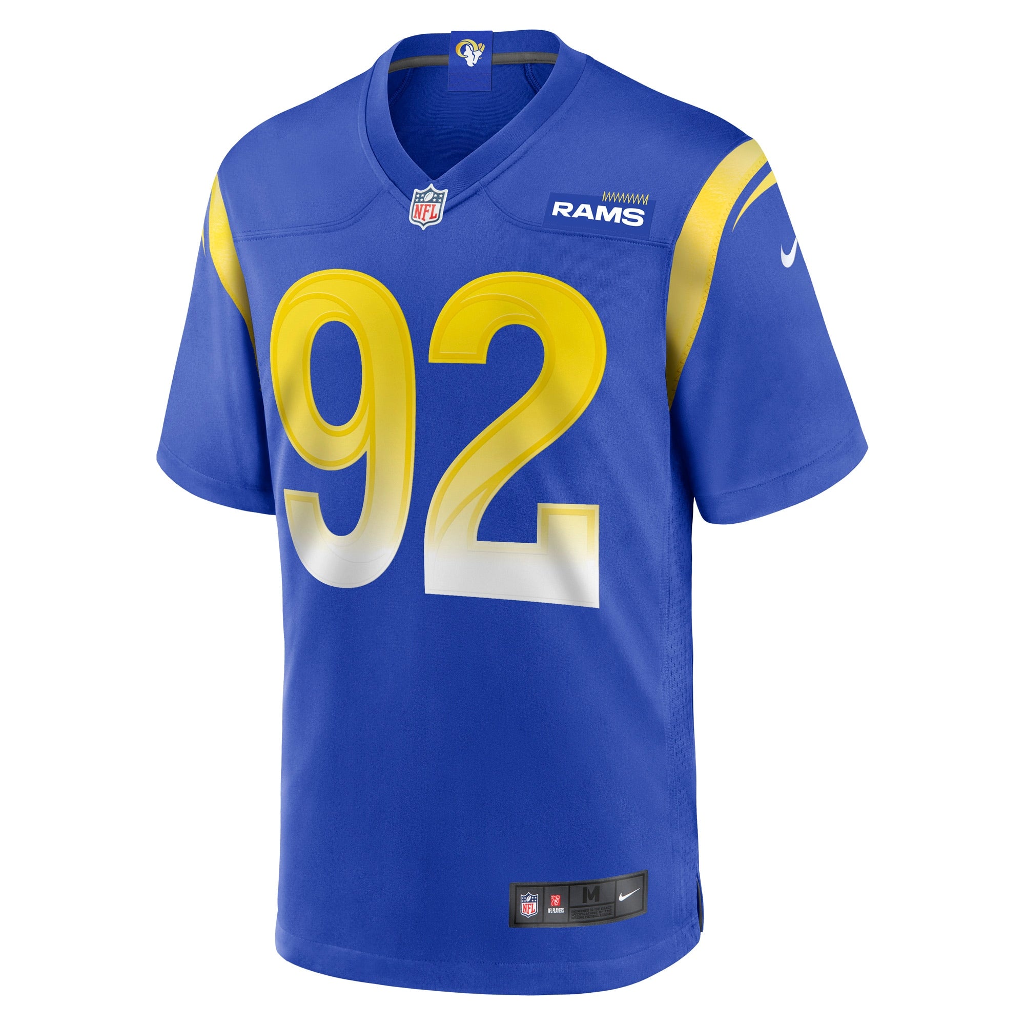 Jonah Williams Los Angeles Rams Game Player Jersey - Royal