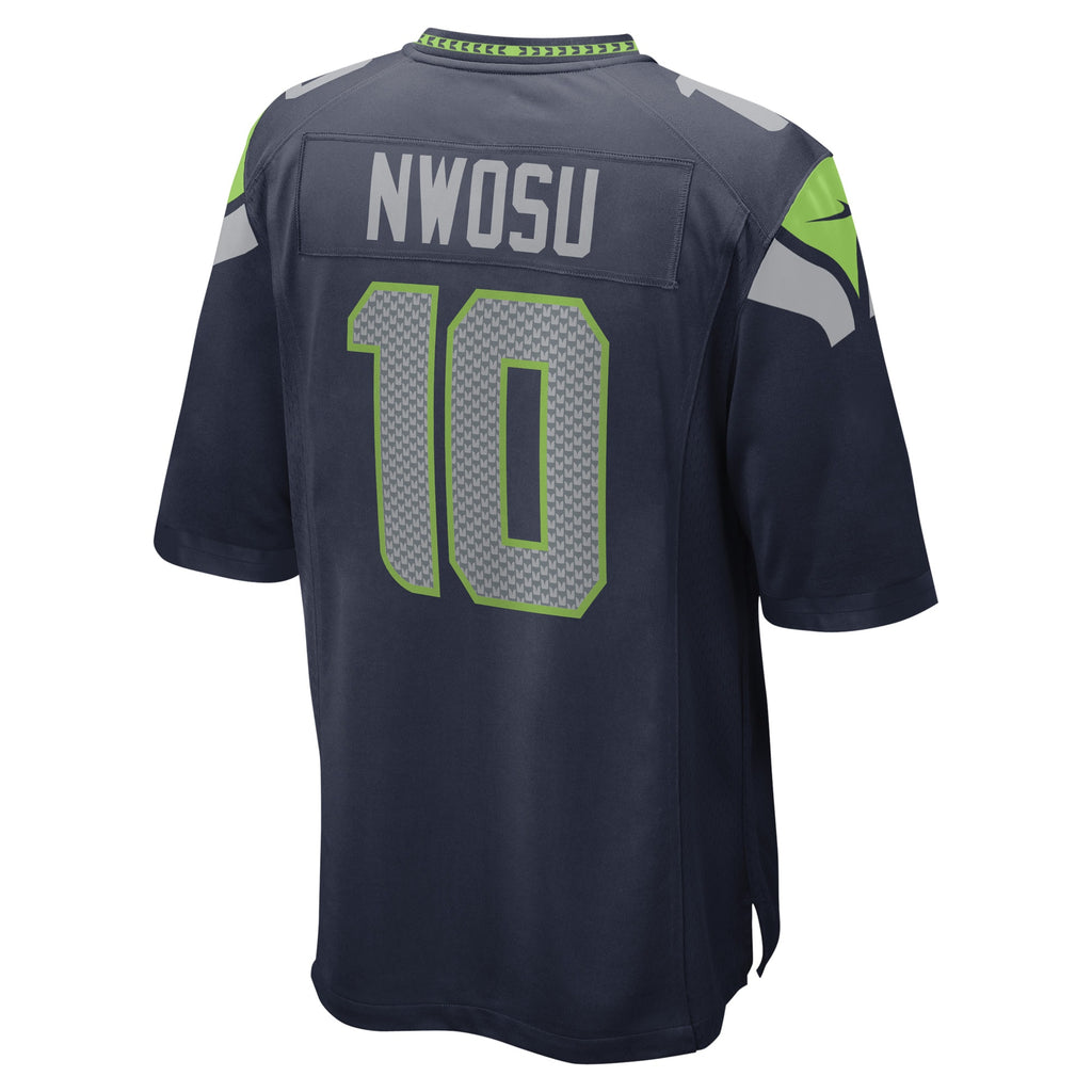 Uchenna Nwosu Seattle Seahawks Game Player Jersey - College Navy