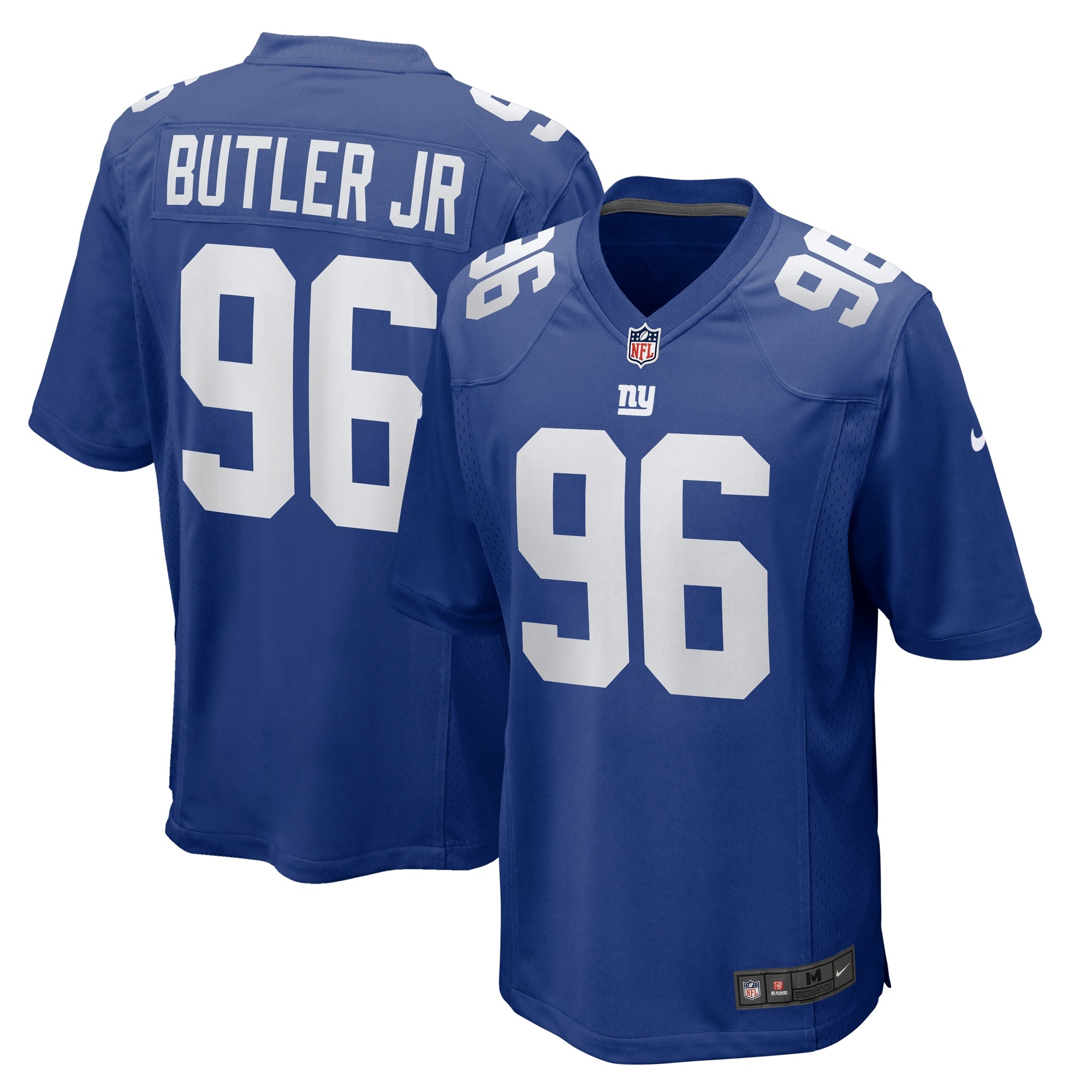 Vernon Butler Jr. New York Giants Team Game Jersey - Royal
