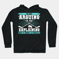 Funny Ice Hockey Player Gift Hoodie