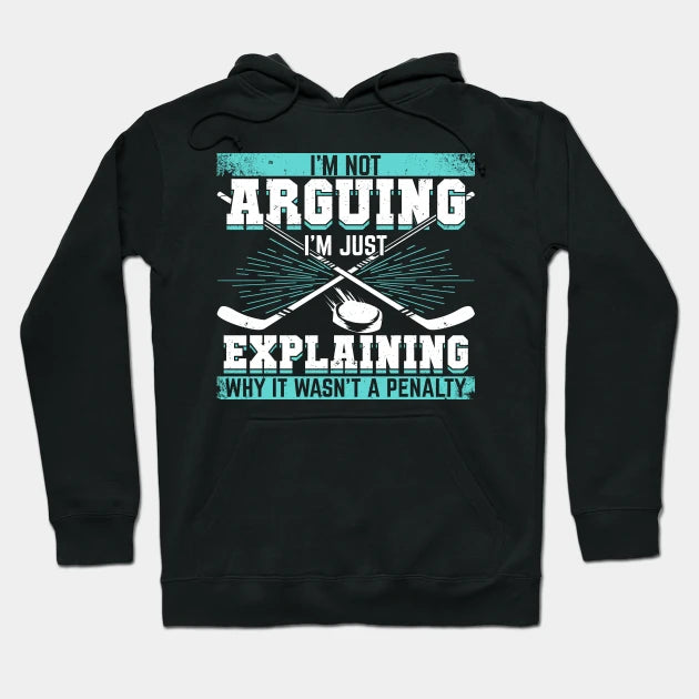 Funny Ice Hockey Player Gift Hoodie