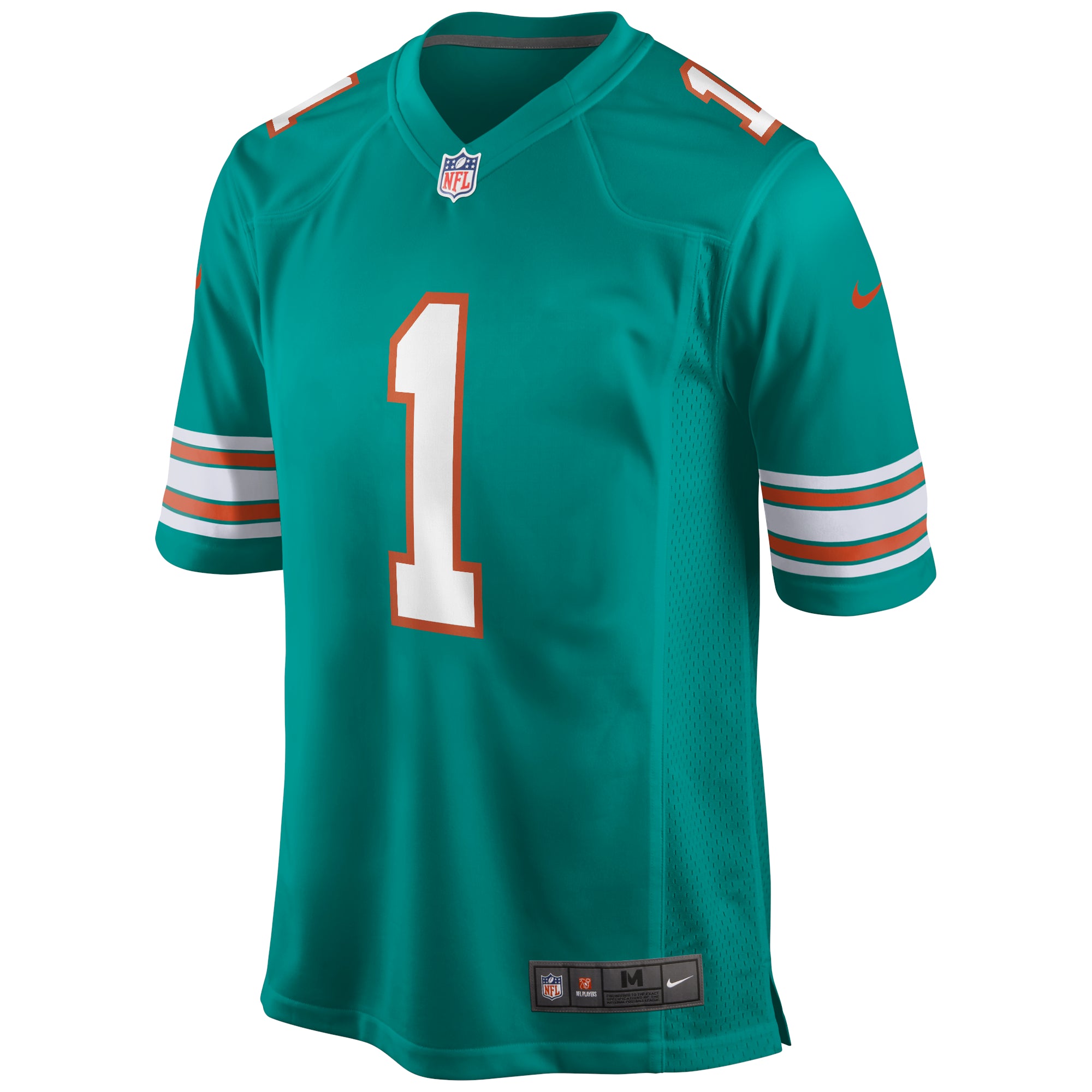 Tua Tagovailoa Miami Dolphins Alternate Game Jersey - Aqua