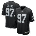 Maliek Collins Las Vegas Raiders Game Jersey - Black