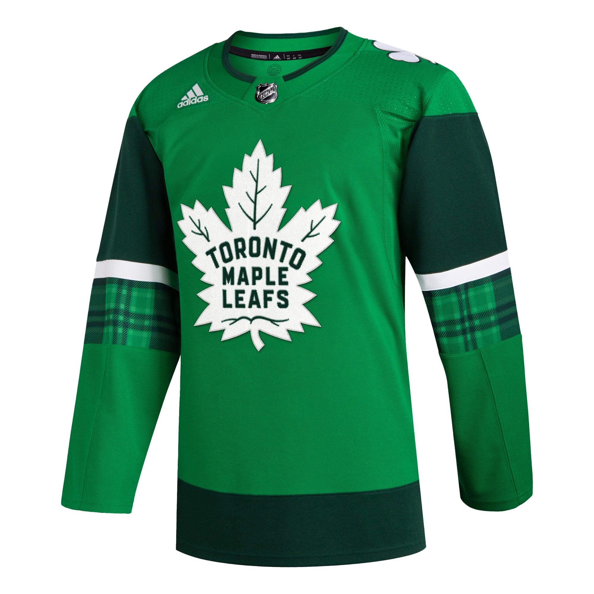 Toronto Maple Leafs 2023 St. Patrick's Day Primegreen Authentic Jersey - Kelly Green