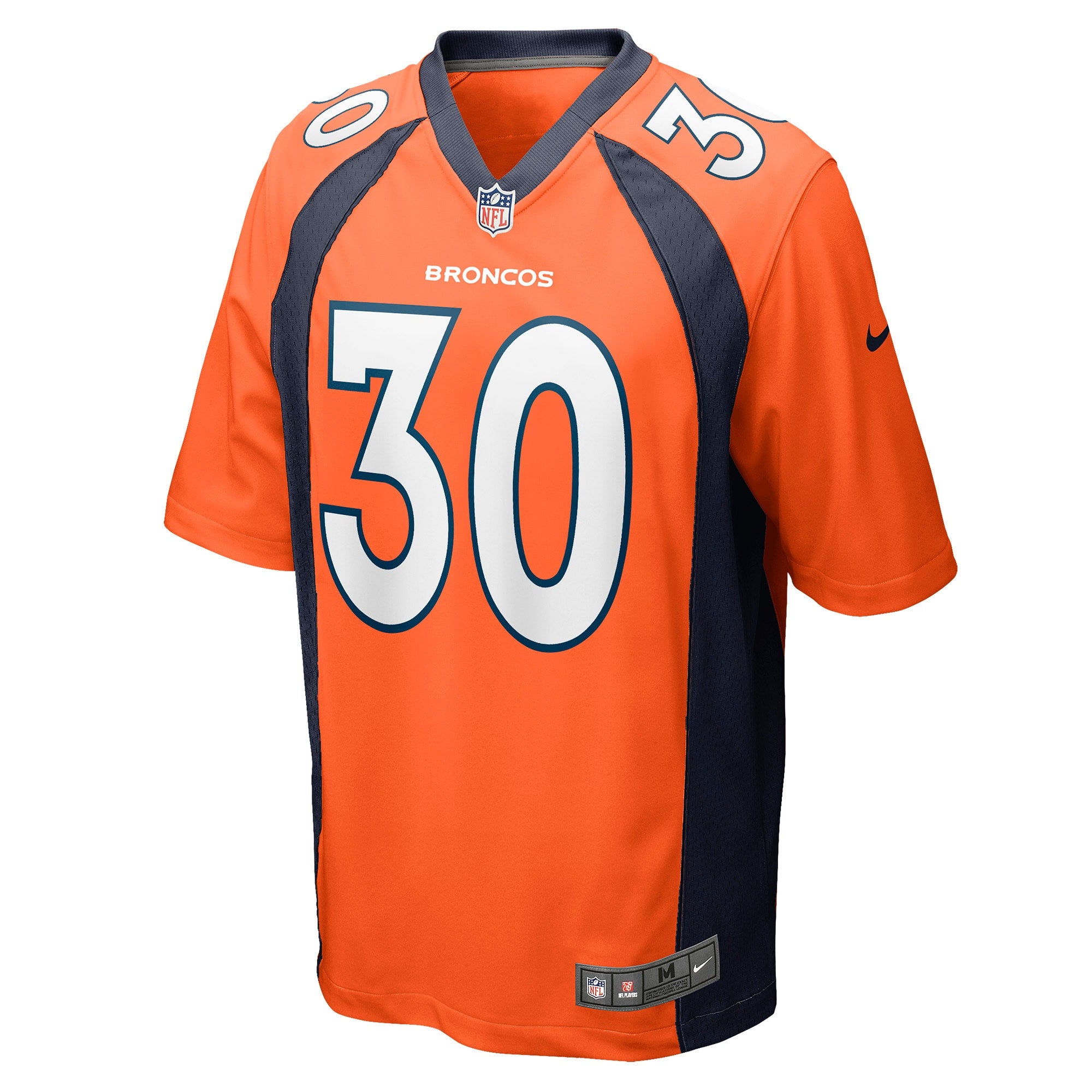Caden Sterns Denver Broncos Game Jersey - Orange