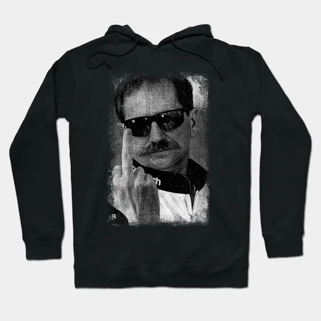 Dale Earnhardt 80S 90S Vintage Distressed Hoodie