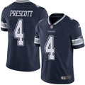 Men's Dallas Cowboys Dak Prescott Limited Player Jersey Navy Blue