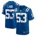 Isaiah Land Indianapolis Colts Team Game Jersey - ?Royal