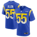 Brian Allen Los Angeles Rams Game Jersey - Royal