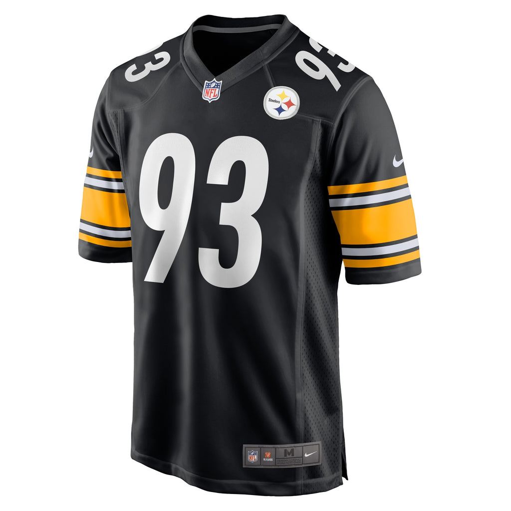 Mark Robinson Pittsburgh Steelers Game Player Jersey - Black