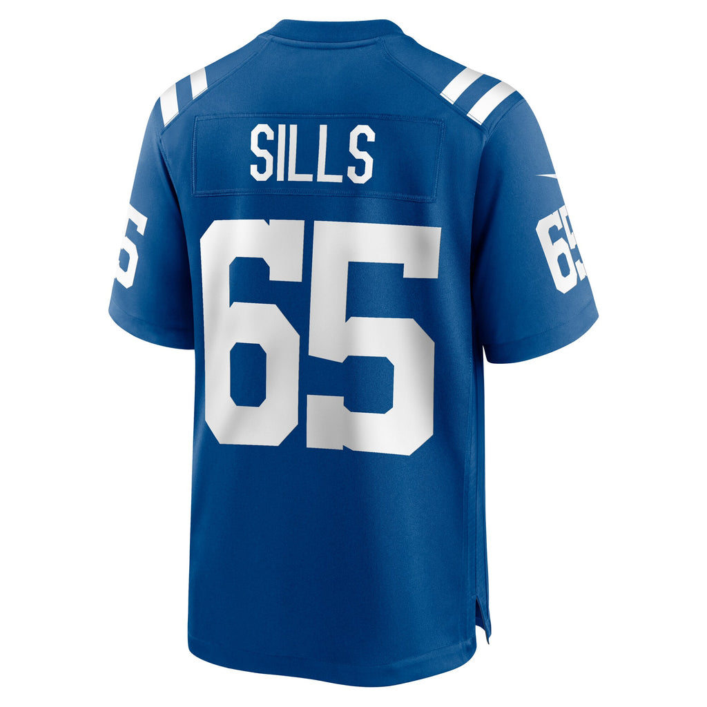 Josh Sills Indianapolis Colts Team Game Jersey - ?Royal