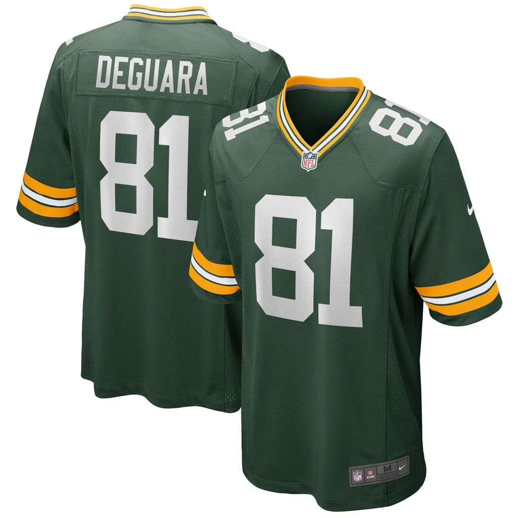 Josiah Deguara Green Bay Packers Player Game Jersey - Green