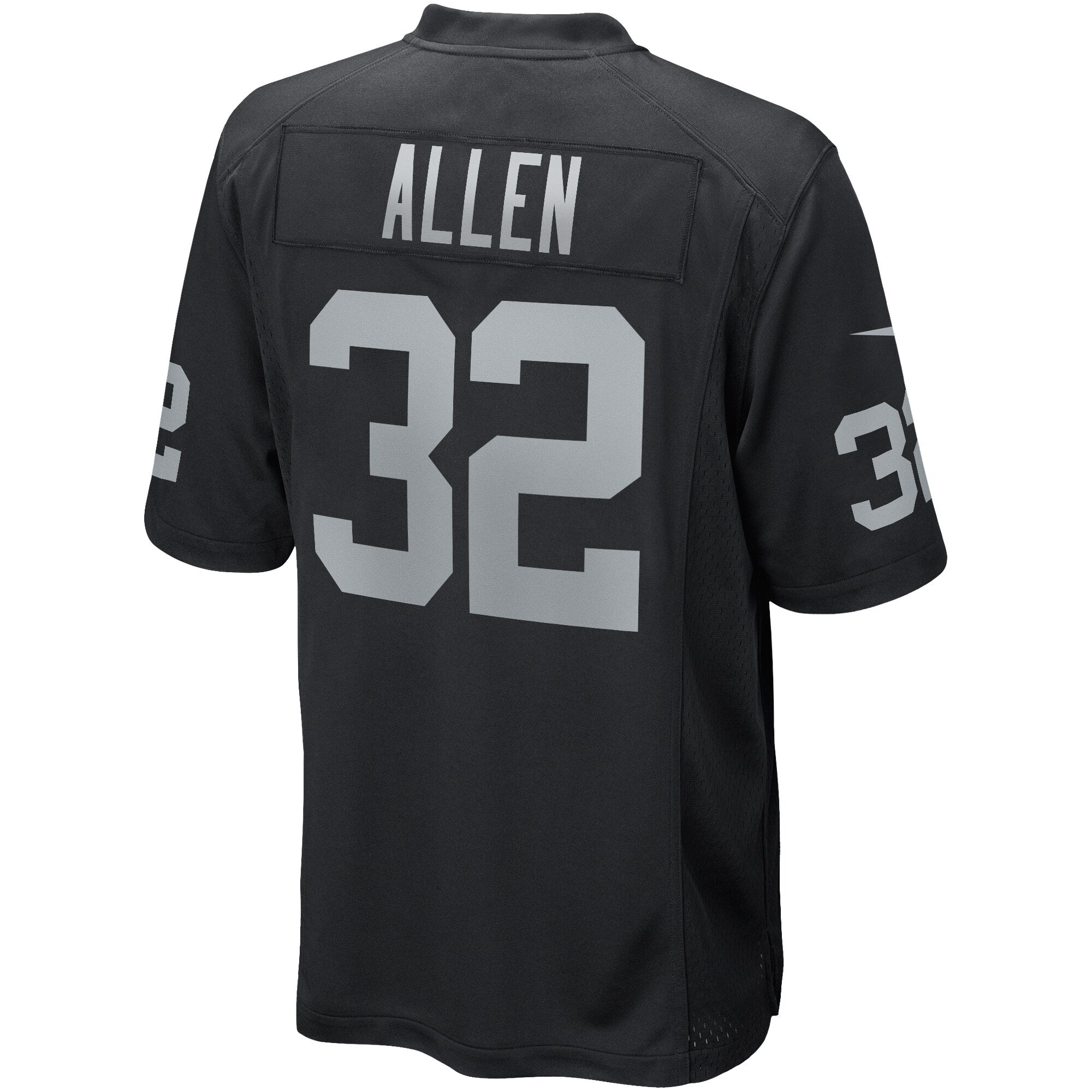 Marcus Allen Las Vegas Raiders Game Retired Player Jersey - Black