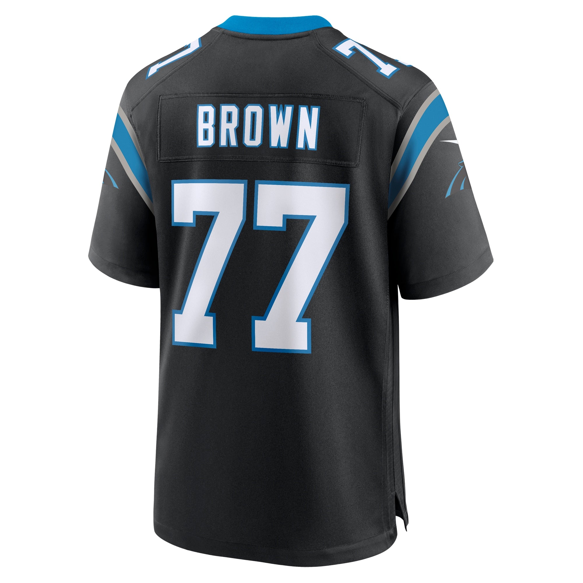 Deonte Brown Carolina Panthers Team Game Jersey - Black