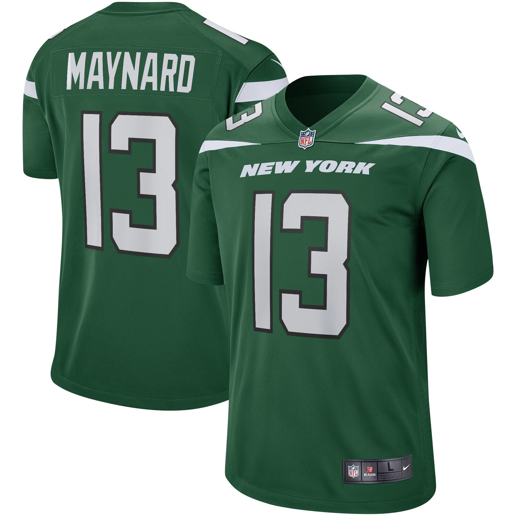 Don Maynard New York Jets Game Retired Player Jersey - Gotham Green