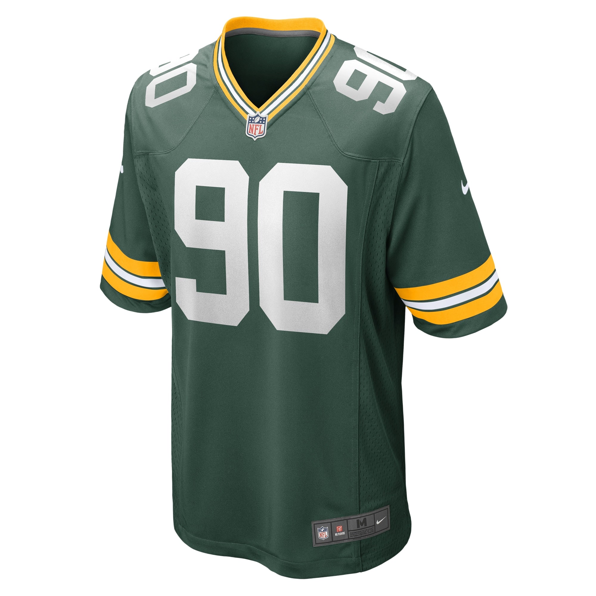 Lukas Van Ness Green Bay Packers 2023 NFL Draft First Round Pick Game Jersey - Green
