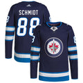 Nate Schmidt Winnipeg Jets Home Authentic Pro Jersey - Navy