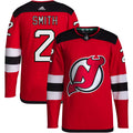 Brendan Smith New Jersey Devils Home Primegreen Authentic Pro Jersey - Red