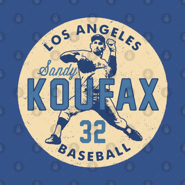Vintage Sandy Koufax By Buck Tee T-Shirt