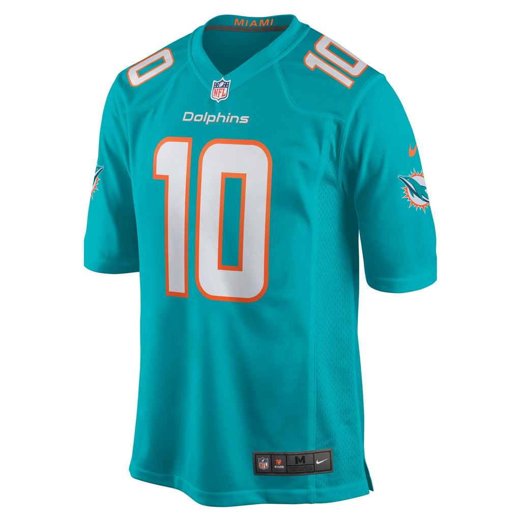 Malcolm Perry Miami Dolphins Game Jersey - Aqua