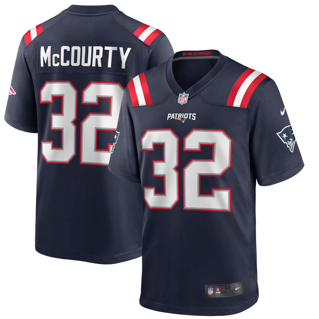 Devin McCourty New England Patriots Game Jersey - Navy