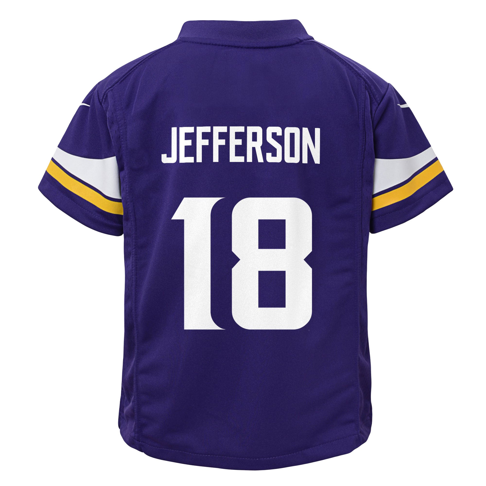 Justin Jefferson Minnesota Vikings Toddler Game Jersey - Purple
