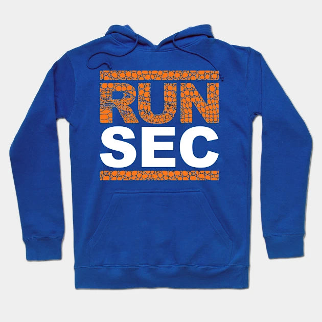 Run Sec Florida - On Blue Hoodie