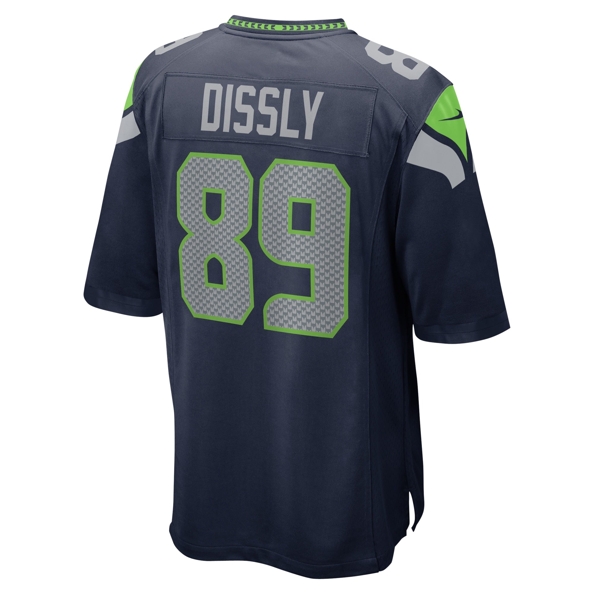 Will Dissly Seattle Seahawks Game Jersey - College Navy