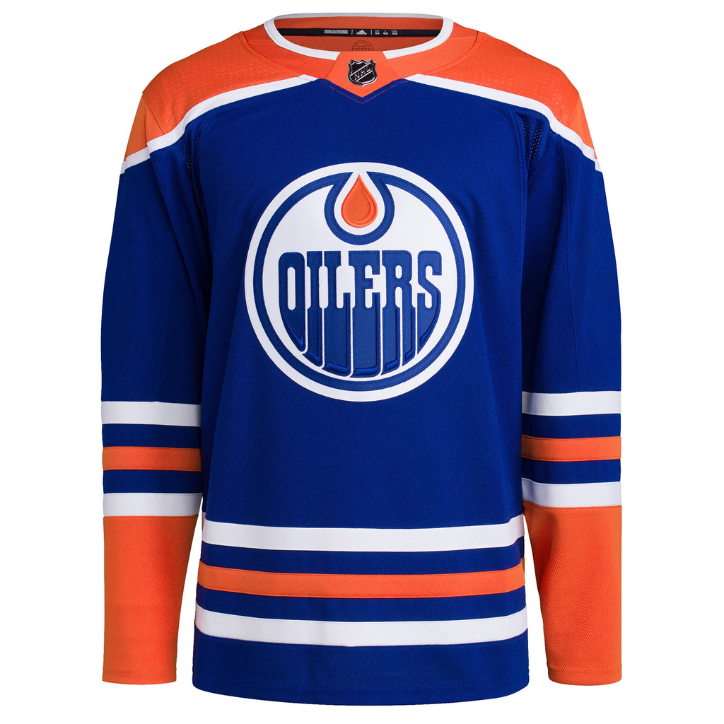 Edmonton Oilers Home Primegreen Authentic Pro Blank Jersey - Royal