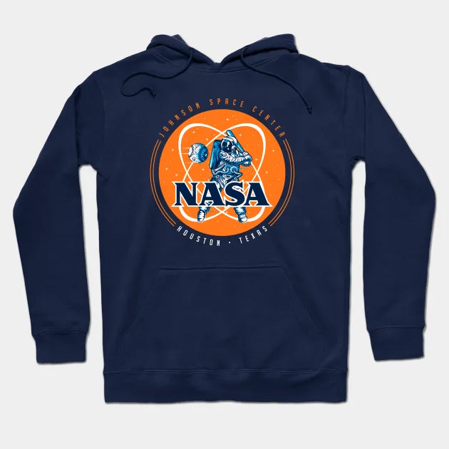Retro Nasa Astros Logo - Orange Version Hoodie