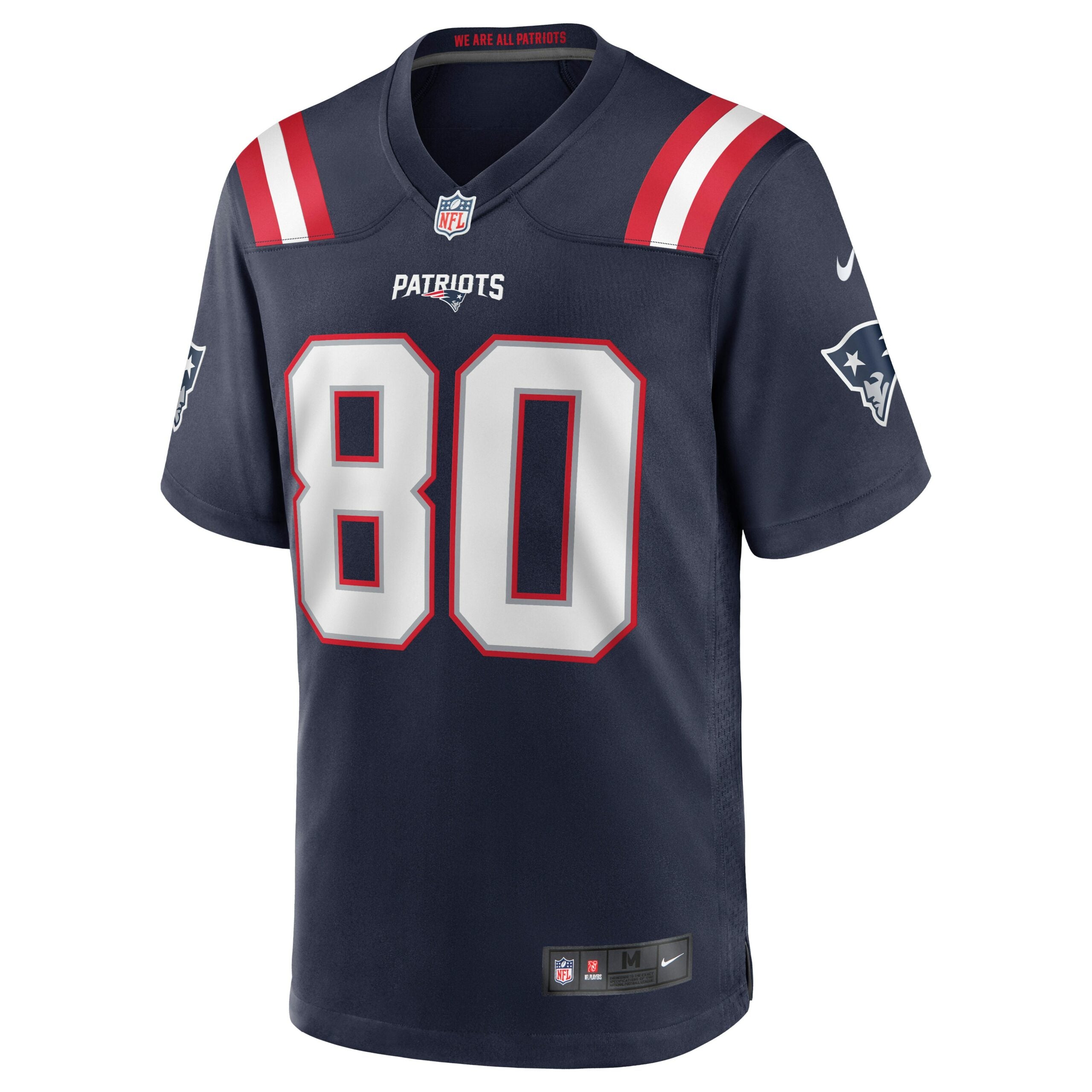 Gunner Olszewski New England Patriots Game Jersey - Navy