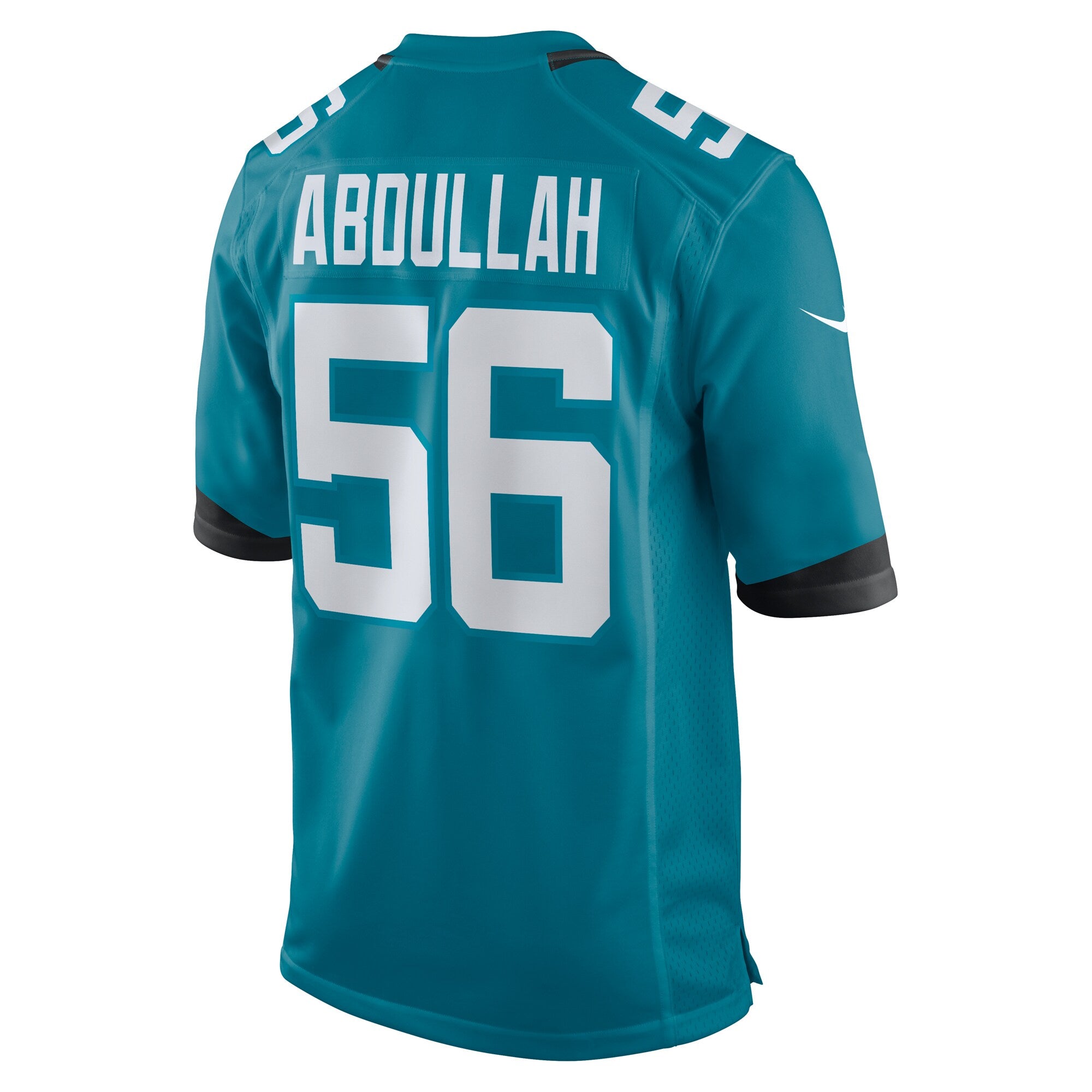 Yasir Abdullah Jacksonville Jaguars Team Game Jersey - ?Teal