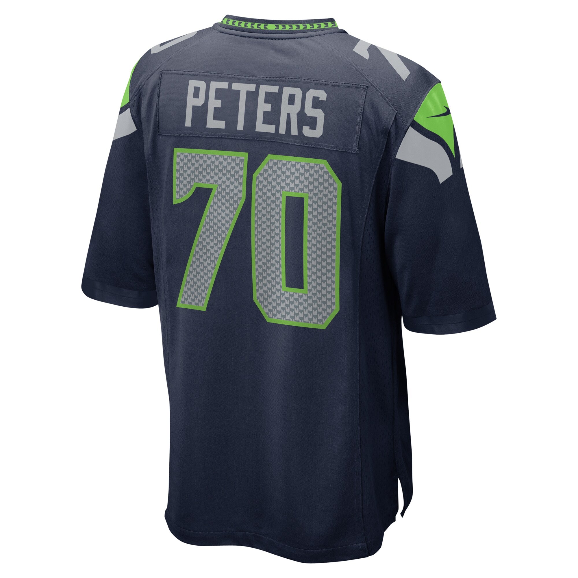 Jason Peters Seattle Seahawks Team Game Jersey - College Navy