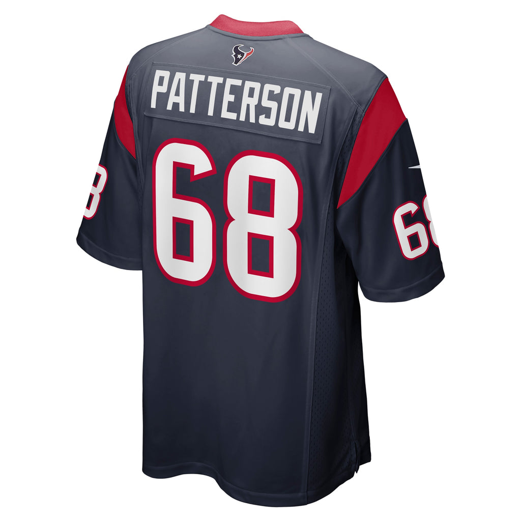 Jarrett Patterson Houston Texans Team Game Jersey - Navy
