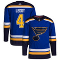 Nick Leddy St. Louis Blues Home Authentic Pro Jersey - Royal