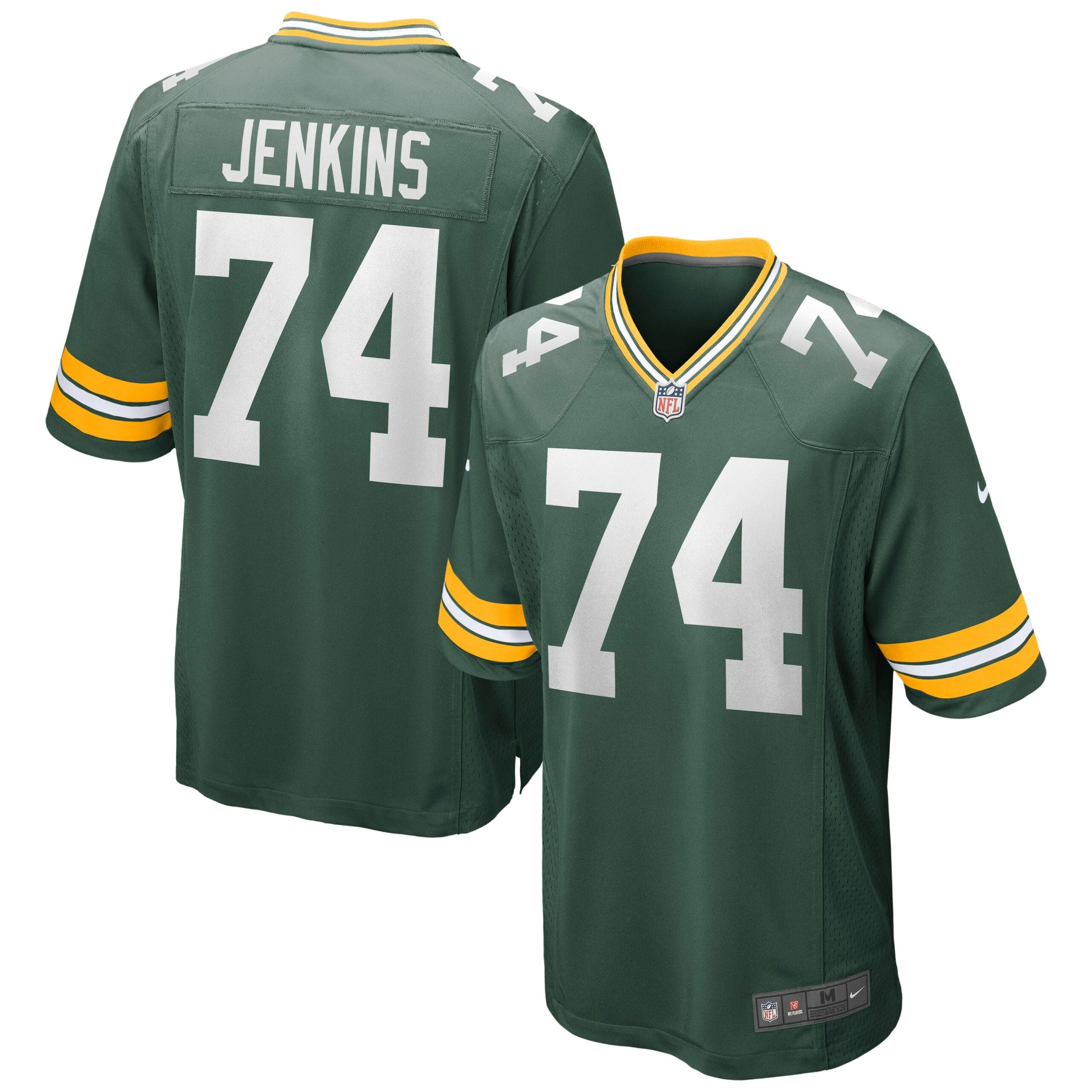 Elgton Jenkins Green Bay Packers Game Jersey - Green