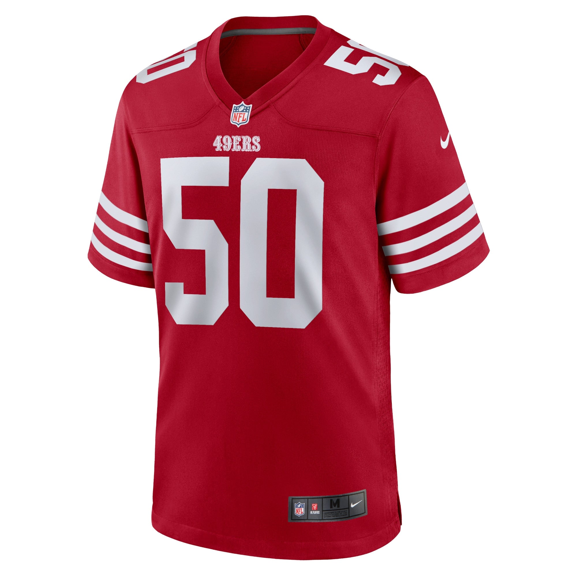 Michael Dwumfour San Francisco 49ers Home Game Player Jersey - Scarlet