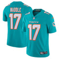 Men's Miami Dolphins Jaylen Waddle Vapor Jersey - Aqua