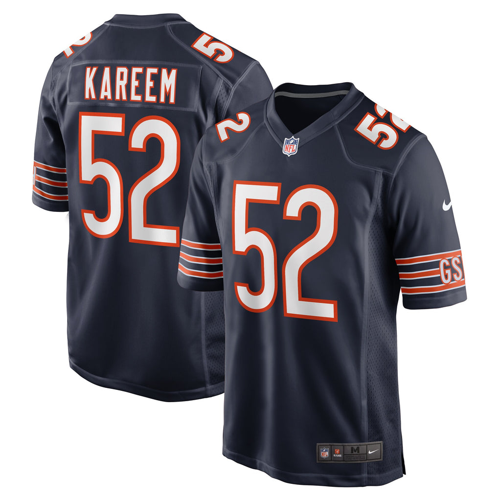 Khalid Kareem Chicago Bears Team Game Jersey - ?Navy