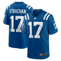 Mike Strachan Indianapolis Colts Game Jersey - Royal