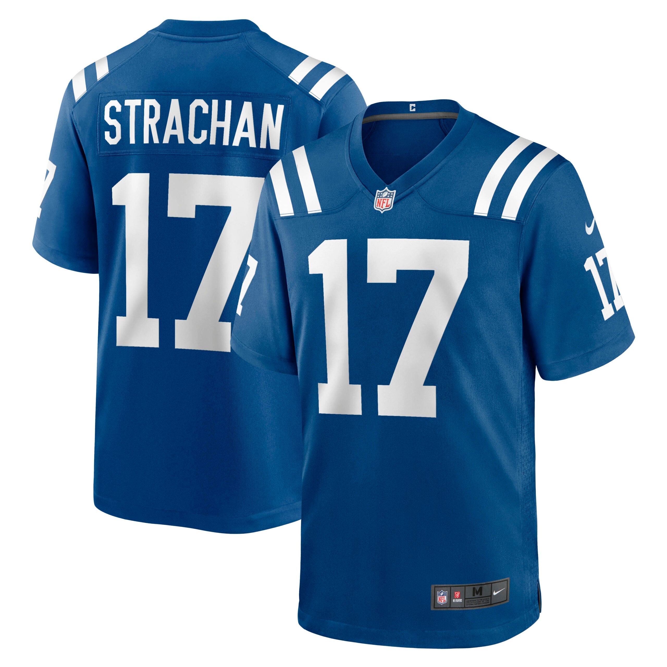 Mike Strachan Indianapolis Colts Game Jersey - Royal