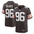 Jordans Elliott Cleveland Browns Game Jersey - Brown